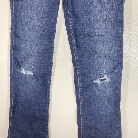 Hollister Womens Jeans Dark Wash Bootcut Blue Sz 24x33 - Picture 4 of 15